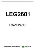 LEG2601 EXAM PACK 2024