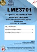 LME3701 Assignment 2 (COMPLETE ANSWERS) Semester 1 2024 - DUE 10 April 2024