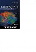 Neuroscience Exploring the Brain 4th edition Test Bank (Enhanced complete chapters all questions and answers)