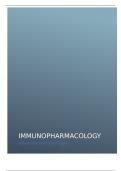 Summary of Immunopharmacology