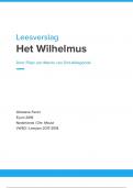 Leesverslag "Het Wilhelmus"
