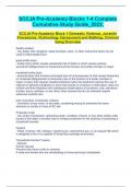 SCCJA Pre-Academy Blocks 1-4 Complete Cumulative Study Guide_2023.