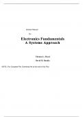 Electronics Fundamentals A Systems Approach 1e Thomas Floyd, David Buchla (Solution Manual)