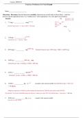 MATH 101 Practice problems for Final Exam