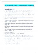 Li/LE Module 5,6 & 7 (Questions & Answers)