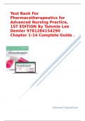 Pharmacotherapeutics for Advanced Nursing Practice, Revised Edition notes