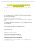 State Farm Fire Independent Policy Exam 50 QUESTIONSAND COMPLETE ANSWERS 2023.