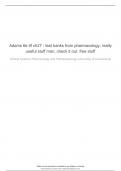 Adams 6e tif ch27 - test banks from pharmacology, really useful stuff man, check it out. free stuff