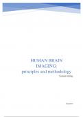 Human Brain Imaging: Methods for Research (B-KUL-P0T59A)