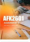 AFK2601 Assignment 2 Semester 1 2024