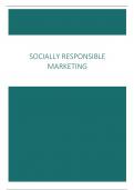 Volledig overzicht Socially Responsible Marketing 
