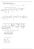 Math 165 Business Calc Practice Sheet
