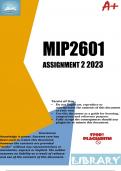 MIP2601 Assignment 2 2023 (863123)
