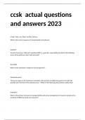 ccsk  actual and finalquestions and answers 2023 