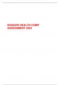 SHADOW HEALTH bundled exams| FULL PACK SOLUTION.~~ DOWNLOAD TO SCORE A !!!~~