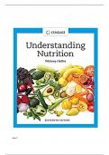 TEST BANK FOR UNDERSTANDING NUTRITION, 16TH EDITION, ELLIE WHITNEY, SHARON RADY ROLFES