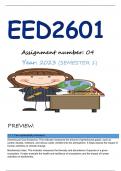 EED2601 ASS 4 2023 Answers