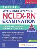 SAUNDERS COMPREHENSIVE REVIEW for the NCLEX-RN Examination 9th Edition BY Linda Anne Silvestri, Angela E. Silvestri &Jessica Grimm,