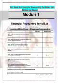 Test Bank for Financial Accounting for MBAs 8th  Edition by Easton