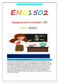 ENG1502 ASSIGNMENT 3 2023