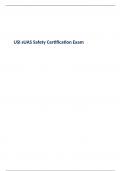 USI sUAS Safety Certification Exam
