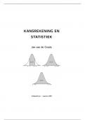 Kansrekening en Statistiek - Jan van de Craats, Amsterdam University 2002