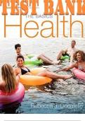 TEST BANK for Health: The Basics, The Mastering Health Edition 12th Edition by Rebecca Donatelle. ISBN 9780134388618. (All 15 Chapters)
