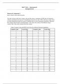 Strayer University MAT 510 Week 6 Homework Assignment 5 Exam elaborations