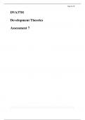 Essay DVA3701 - Development Theories 