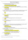 CON 127 Exam A Help /CON 127 Contract Management