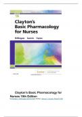 Clayton's Basic Pharmacology for Nurses 18th Edition by Michelle J. Willihnganz MS RN CNE (Author), Samuel L. Gurevitz PharmD CGP