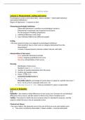 Lecture notes Psychometrics (week 1-7)