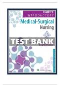 Test Bank For Timbys Introductory Medical-Surgical Nursing 13th Edition By Moreno