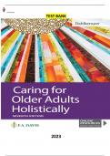 Caring for Older Adults Holistically 7th Edition by Tamara R. Dahlkemper - Complete, Elaborated and  Latest ALL Chapters(1-21) Included |600| Pages - Questions & Answers- Test bank