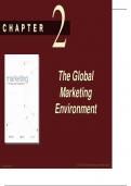 The Global  Marketing Environment