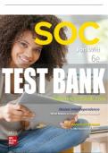 Test Bank For SOC 2020, 6th Edition All Chapters - 9781260075311