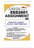 EED2601 ASSIGNMENT 04 DUE 06SEPTEMBER2023