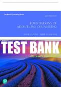 Test Bank For Foundations of Addictions Counseling 4th Edition All Chapters - 9780135166932
