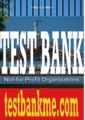 Test Bank For Essentials of Accounting for Governmental and Not-for-Profit Organizations, 14th Edition All Chapters - 9781260201383
