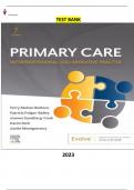 Test Bank for Primary Care;Interprofessional Collaborative Practice 7th Edition by Terry Mahan Buttaro, Patricia Polgar-Bailey, Joanne Sandberg-Cook, Karen L. Dick & Justin B. Montgomery - Complete, Elaborated and Latest Test Bank. ALL Units (1-23) Includ