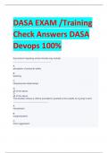 DASA EXAM /Training  Check Answers DASA  Devops 100%