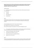 Milestone Chapter 29: Care of Patients with Noninfectious Upper Respiratory Problems (Concepts for  Interprofessional Collaborative Care College Test Bank) Latest 2023 Questions and Answers with  Explanations, 100% Correct, Download to Score A
