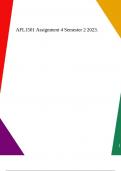 AFL1501 Assignment 4 Semester 2 2023.