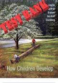 How Children Develop (Canadian Edition) 6th Test Bank