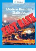 Modern Business Statistics with Microsoft Excel (1) Test Bank