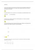 OPRE 6301 Exam 2 Questions and Answers- A graded