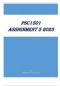 PSC1501 Assignment 5 2023