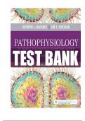 Test Bank For Pathophysiology (The Biologic Basis for Disease in Adults and Children) 8th Edition by Kathryn L. McCance and Sue E. Huether's 