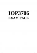 IOP3706 EXAM PACK 2023