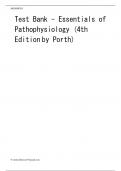 Test bank essentials of pathophysiology 4th edition by Porth |all chapters